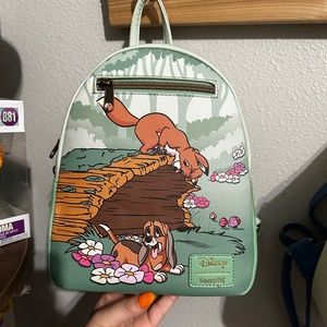 Fox and the hound mini backpack